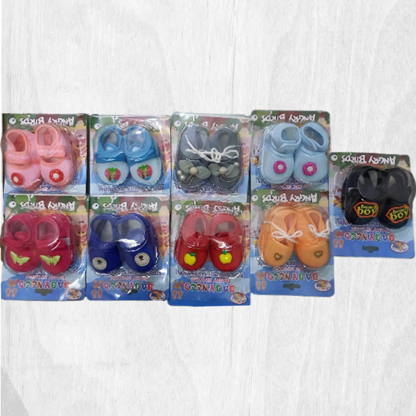 Baby Cloth Booties (Pack Of 4)