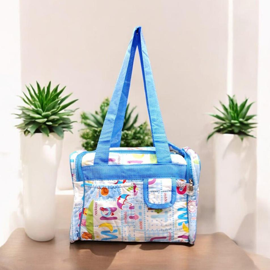 Multicolor Cotton Baby Bag