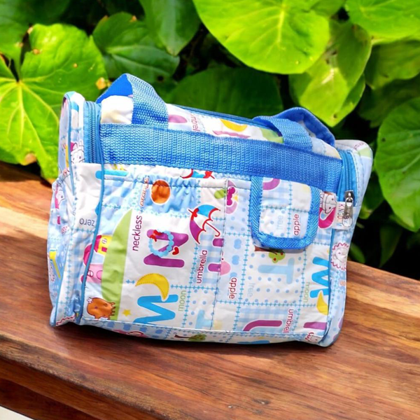 Multicolor Cotton Baby Bag
