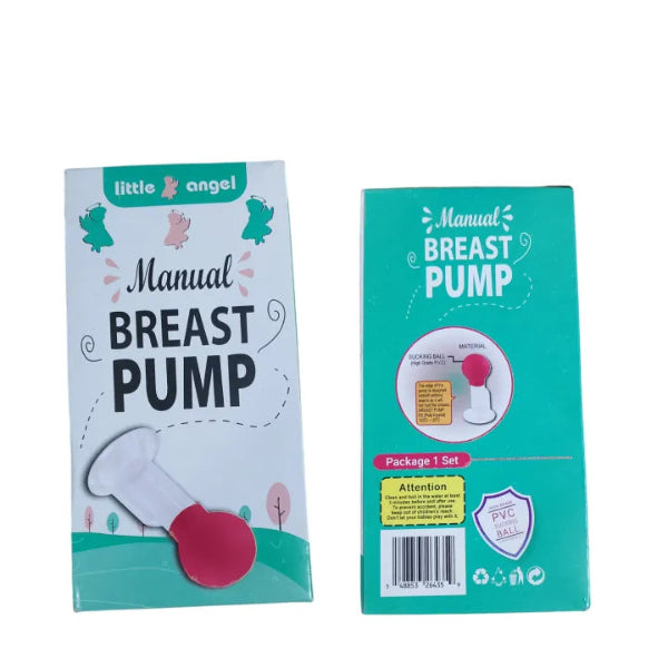 Manual breastfeeding pump BPA free
