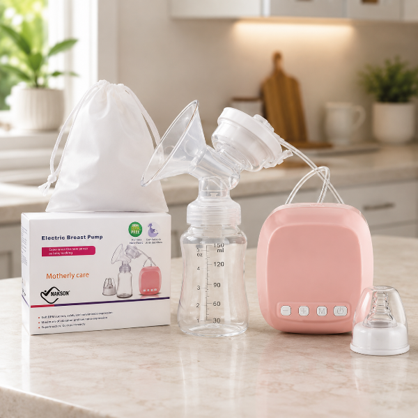 Motherly Care Electric Breast Pump Pakistan with accessories