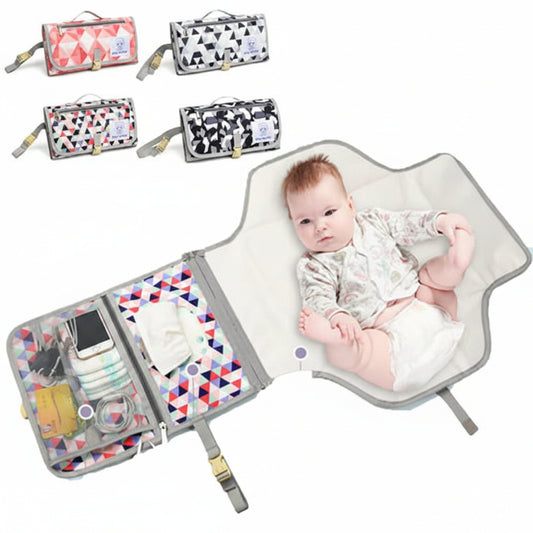 Stroller bag with changing sheet for babies