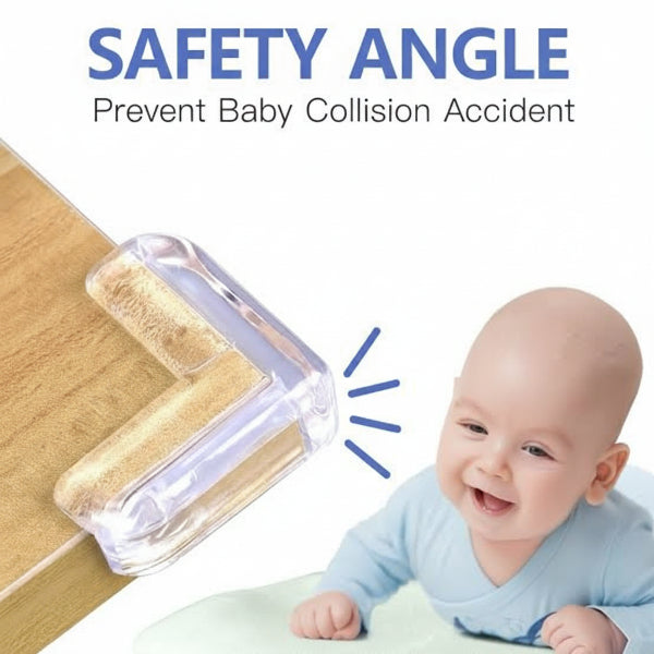 Transparent silicone baby corner protectors
